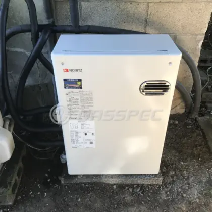 施工後の給湯器（ノーリツ OTQ-4706SAY）