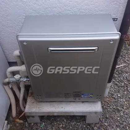 施工後の給湯器（ノーリツ GT-C1662ARX-2 BL）
