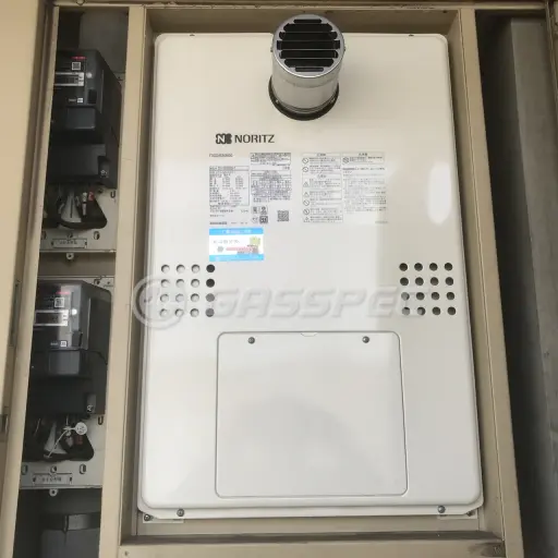 交換後の暖房熱源機（ノーリツ GTH-2454AW3H-T BL）