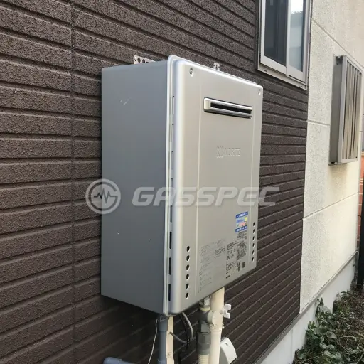 交換後の給湯器（ノーリツ GT-C2462SAWX-2 BL）