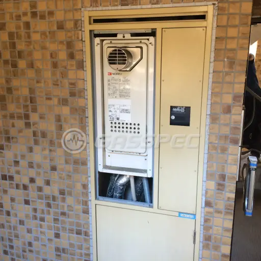 交換前の給湯器（ノーリツ GT-2023SAW-T）