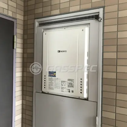 施工後の給湯器（ノーリツ GT-2460SAWX-TB-2 BL）