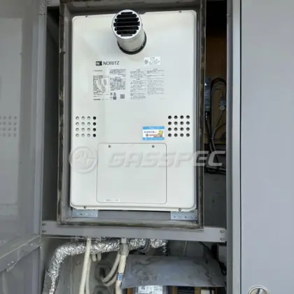施工後の暖房熱源機（ノーリツ GTH-2454AW3H-T BL）
