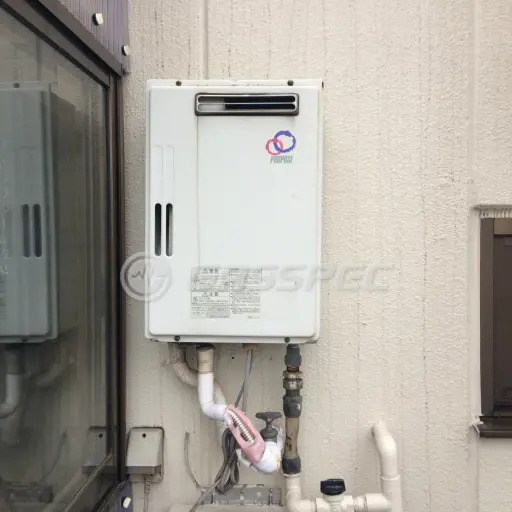 交換前の給湯器
