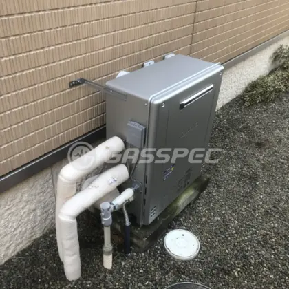 施工後の給湯器（ノーリツ GT-C2462SARX-2 BL）