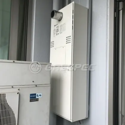 施工後の暖房熱源機（ノーリツ GTH-2454AW3H-T BL）