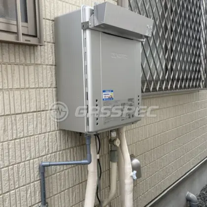 施工後の給湯器（ノーリツ GT-C2062SAWX-2 BL）