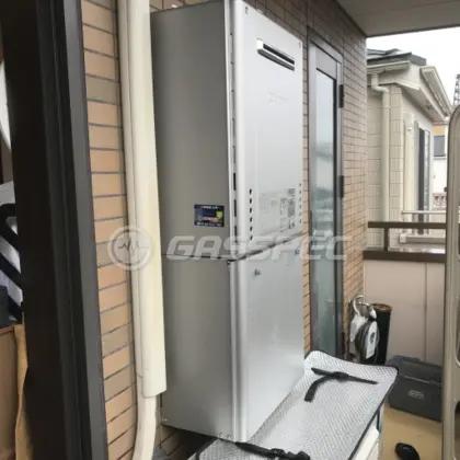 施工後の給湯器（ノーリツ GT-C2462SAWX-2 BL）