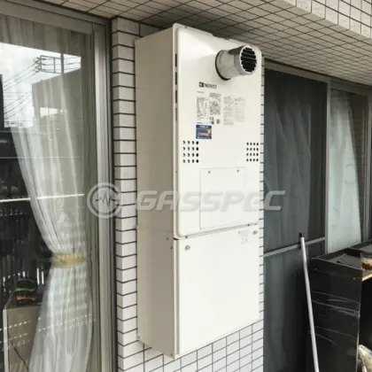 施工後の暖房熱源機（ノーリツ GTH-2454AW3H-T BL）