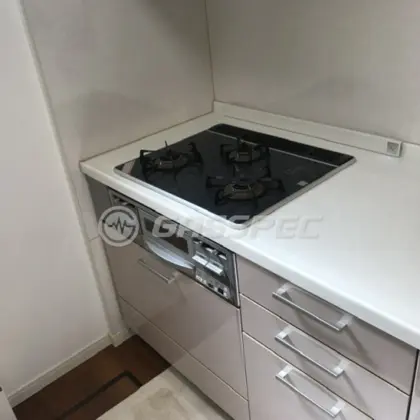 施工前のビルトインガスコンロ（RS38W3A2R）