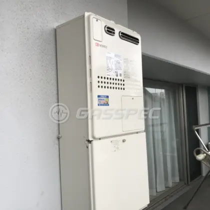 施工後の暖房熱源機（ノーリツ GTH-2445AWX3H-1 BL）