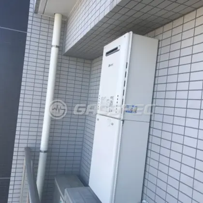 施工後の給湯器（ノーリツ GT-2460SAWX-2 BL）