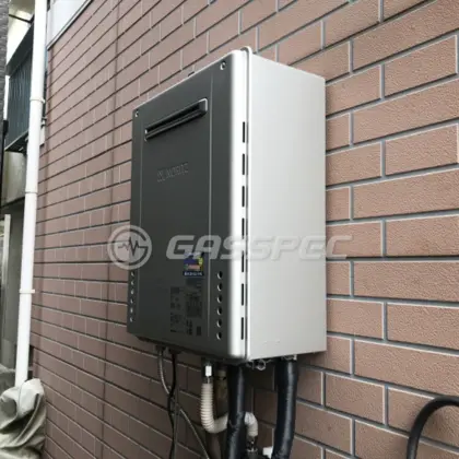 施工後の給湯器（ノーリツ GT-C2062SAWX-2 BL）