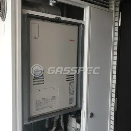 施工後の暖房熱源機（リンナイ RUFH-A2400AU2-3）