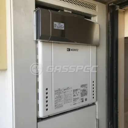 施工後の給湯器（ノーリツ GT-1660SAWX-2 BL）