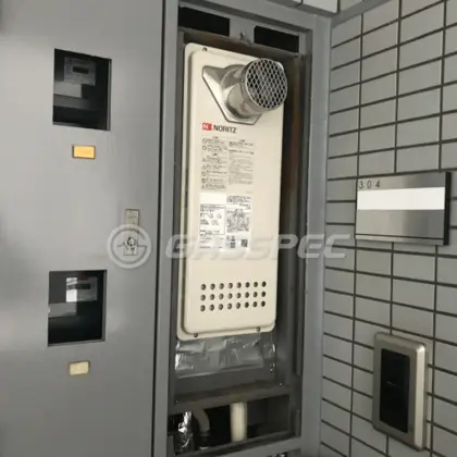 施工後の給湯器（ノーリツ GT-1653SAWX-T-4 BL）