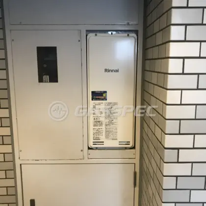施工後の給湯器（リンナイ RUX-SA1616U-E）