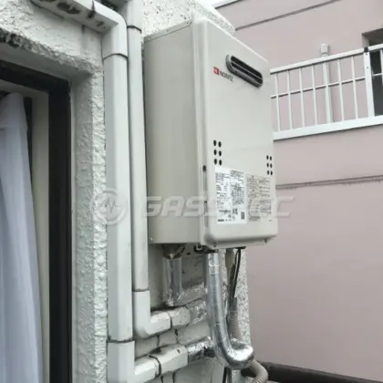 施工後の給湯器（ノーリツ GQ-1639WS-1）