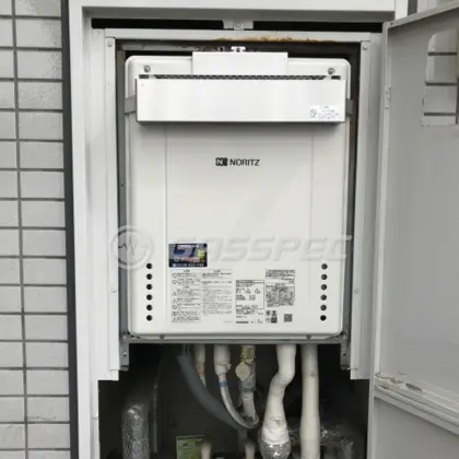 施工後の給湯器（ノーリツ GT-2060SAWX-2 BL）