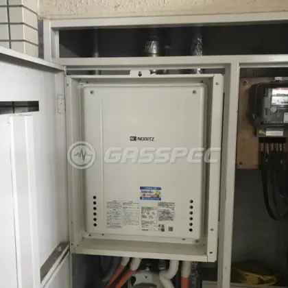 施工後の給湯器（ノーリツ GT-2460SAWX-TB-2 BL）
