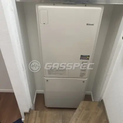 施工後の暖房熱源機（リンナイ RUFH-A2400AFF2-3）