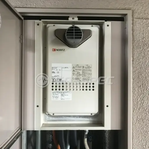 交換前の給湯器（ノーリツ GQ-2427AWX-T）