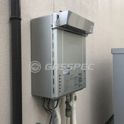 施工後の給湯器（ノーリツ GT-C2462SAWX-2 BL）