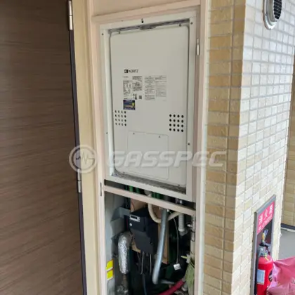 施工後の暖房熱源機（ノーリツ GTH-2454AW3H-H BL）