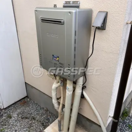 施工後の給湯器（ノーリツ GT-C2462SAWX-2 BL）