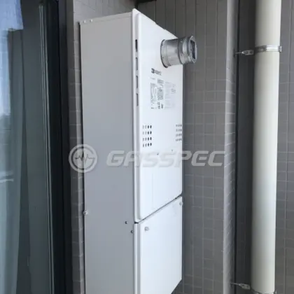 施工後の暖房熱源機（ノーリツ GTH-C2460AW3H-T-1 BL）