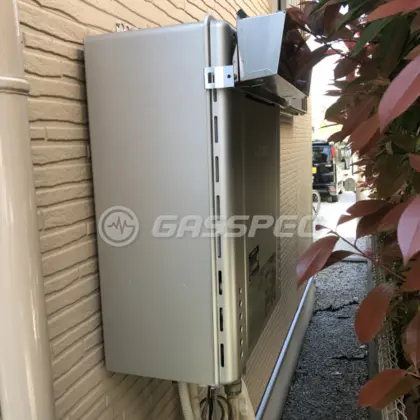 施工後の給湯器（ノーリツ GT-C2062SAWX-2 BL）