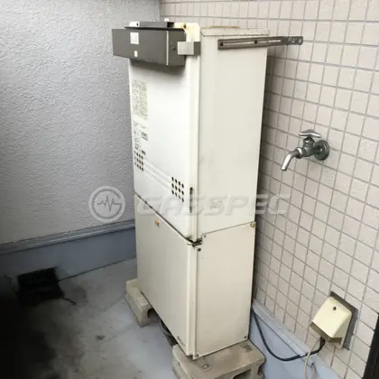 施工前の給湯器（GT-1627AWX）
