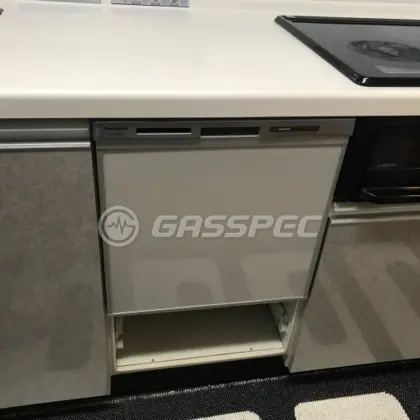 施工後のビルトイン食洗機（パナソニック NP-45MS9S）