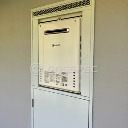 施工後の給湯器（ノーリツ GT-2060SAWX-2 BL）