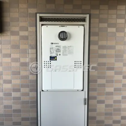 施工後の暖房熱源機（ノーリツ GTH-2454AW3H BL）