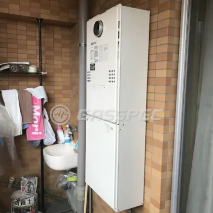 施工後の暖房熱源機（ノーリツ GTH-C2460AW3H-1 BL）