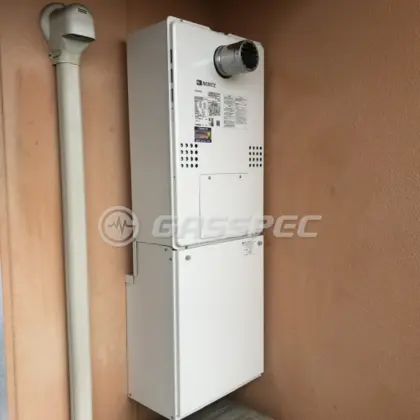 施工後の暖房熱源機（ノーリツ GTH-2454AW3H-T BL）