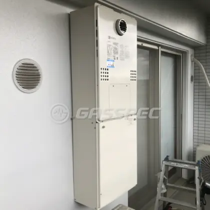 施工後の暖房熱源機（ノーリツ GTH-1654AW3H BL）