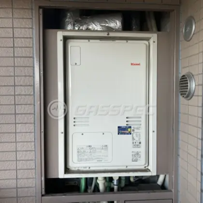 施工後の暖房熱源機（リンナイ RUFH-A2400AU2-3）