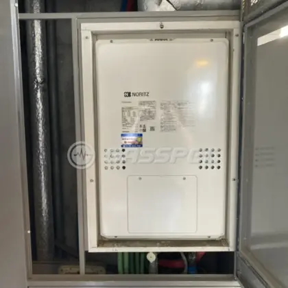 施工後の暖房熱源機（ノーリツ GTH-2454AW3H-H BL）