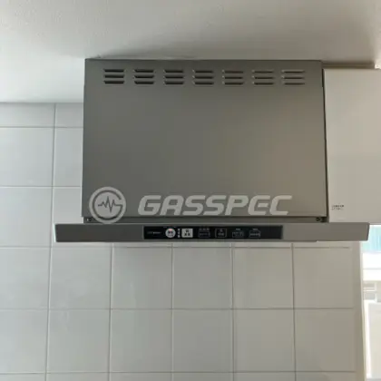 施工後のレンジフード（リンナイ TLR-3S-AP601SV）