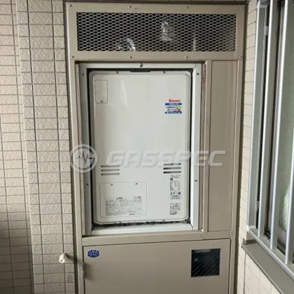 施工後の暖房熱源機（リンナイ RUFH-A2400AU2-3）