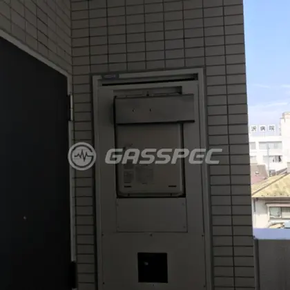施工後の給湯器（リンナイ RUX-A1616W-E）