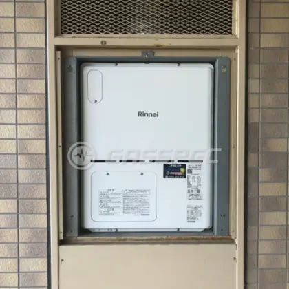 施工後の暖房熱源機（リンナイ RVD-A2400SAU2-3(B)）