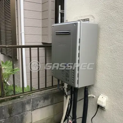 施工後の給湯器（ノーリツ GT-C2062SAWX-2 BL）
