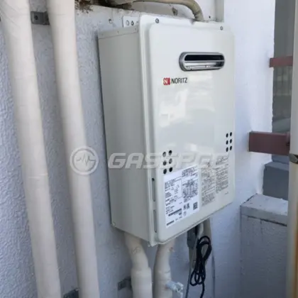 施工後の給湯器（ノーリツ GQ-1639WS-1）