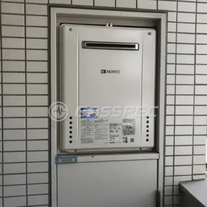 施工後の給湯器（ノーリツ GT-1660SAWX-2 BL）