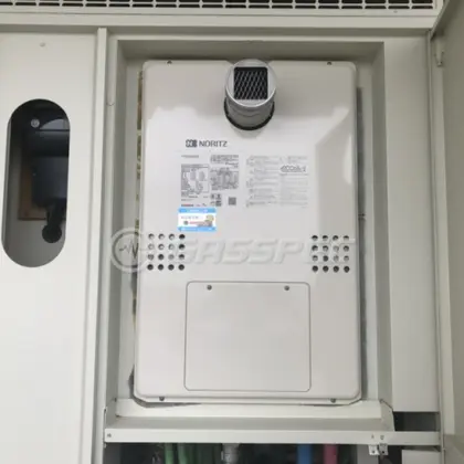 施工後の暖房熱源機（ノーリツ GTH-CV2460AW3H-T-1 BL）