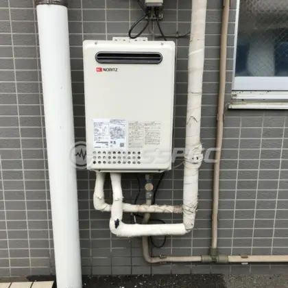 施工後の給湯器（ノーリツ GQ-2439WS-1）