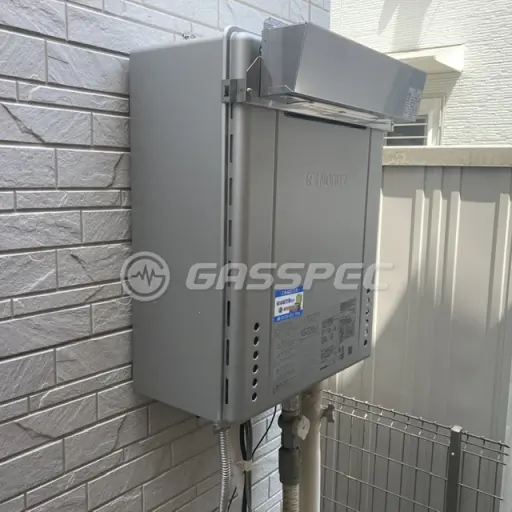 交換後の給湯器（ノーリツ GT-C2462SAWX-2 BL）
